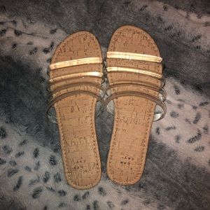 A New Day Clear Sandals